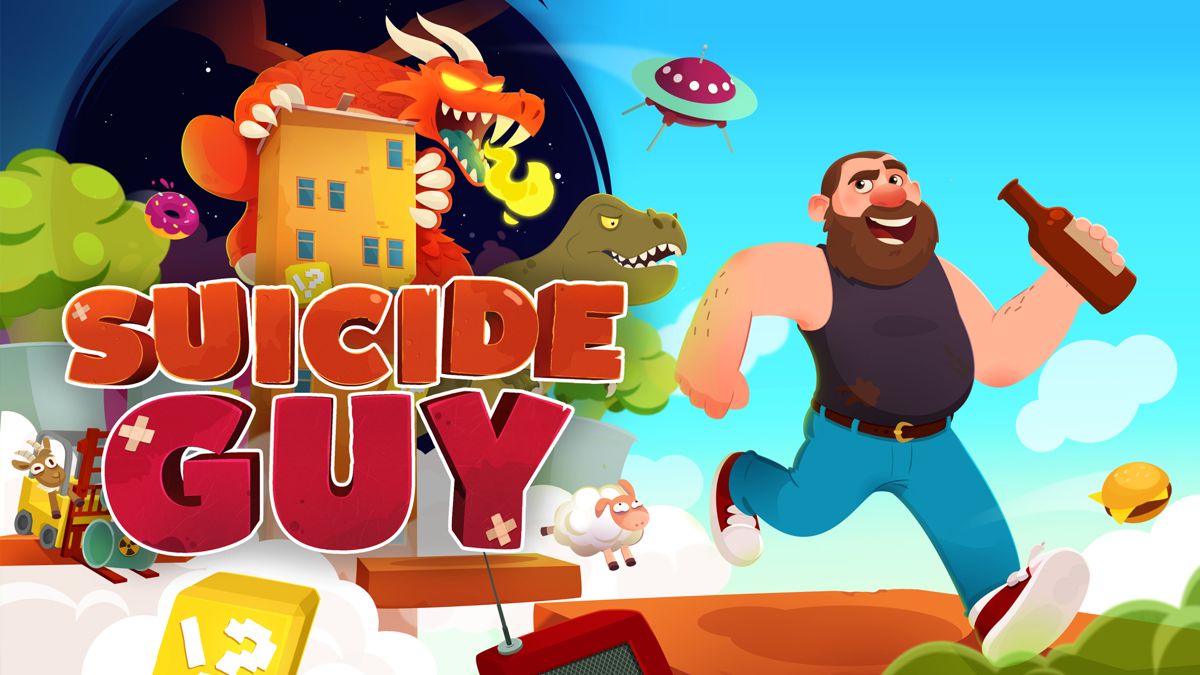 Front Cover for Suicide Guy (Nintendo Switch) (download release): 2nd version