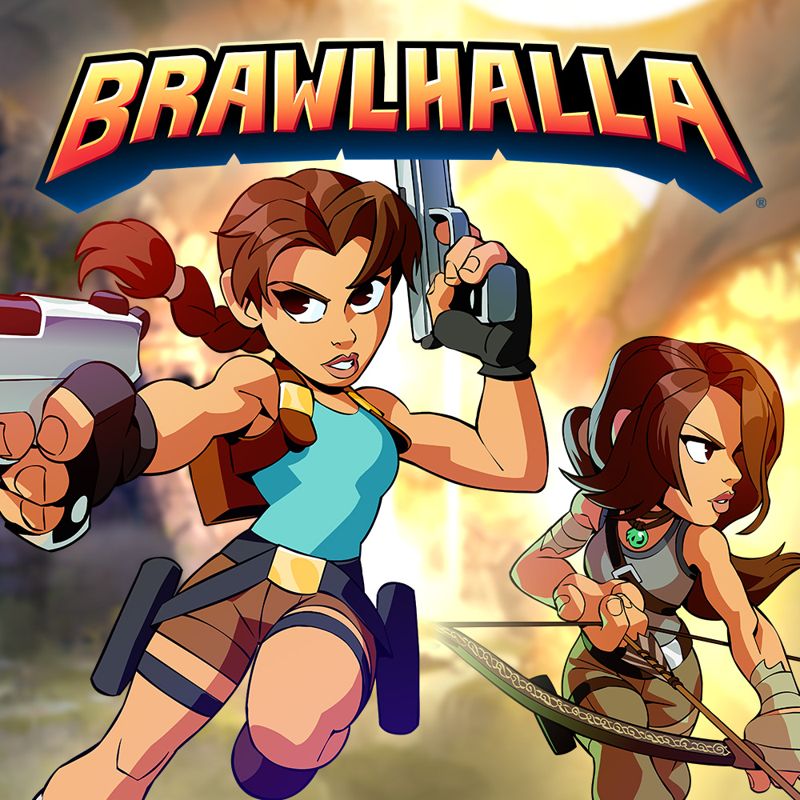 Front Cover for Brawlhalla (Nintendo Switch) (download release): Lara Croft cover