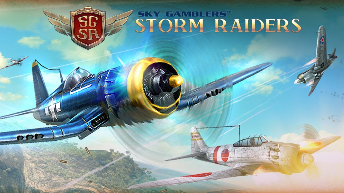 Front Cover for Sky Gamblers: Storm Raiders (Nintendo Switch) (download release): 2nd version