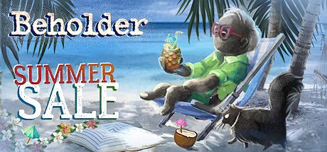 Front Cover for Beholder (Linux and Macintosh and Windows) (Steam release): Summer Sale 2020