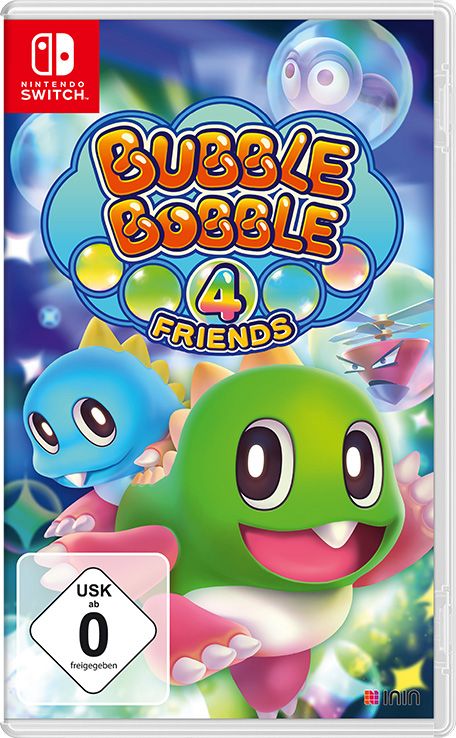 Front Cover for Bubble Bobble 4 Friends (Nintendo Switch)