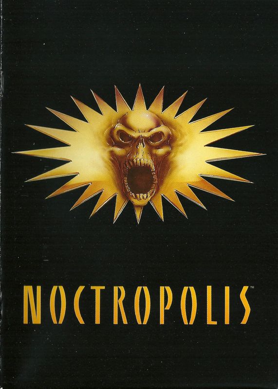 Manual for Noctropolis (DOS): Front