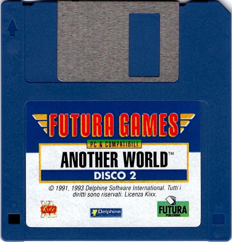 Media for Out of This World (DOS) (Kixx XL release): Disk 2
