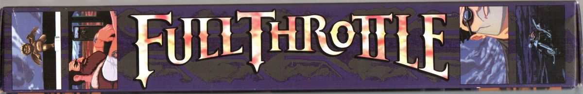 Spine/Sides for Full Throttle (DOS): Top