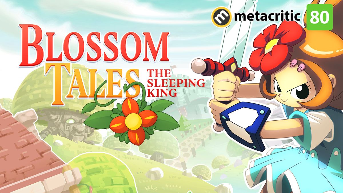 Front Cover for Blossom Tales: The Sleeping King (Nintendo Switch) (download release): 2nd version