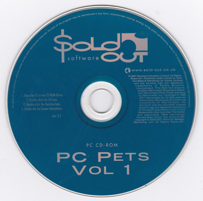 Media for 3D Pets 1 (Windows) (Sold Out Software (2001))