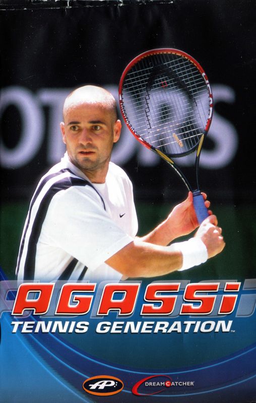 Manual for Agassi Tennis Generation 2002 (PlayStation 2): Front