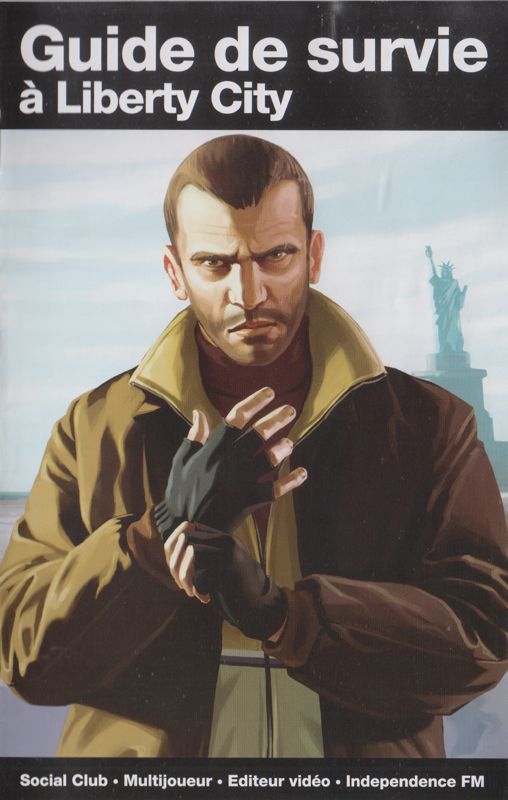 Manual for Grand Theft Auto IV (Windows): Guide de survie - Front (16-page)