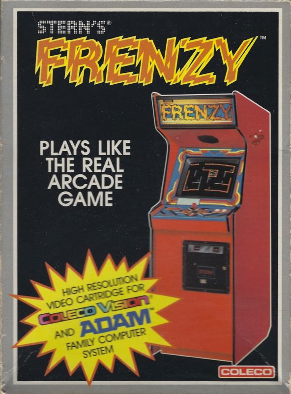 Front Cover for Frenzy (ColecoVision)