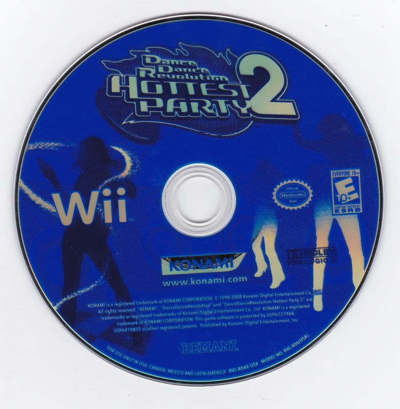 Media for Dance Dance Revolution: Hottest Party 2 (Wii)