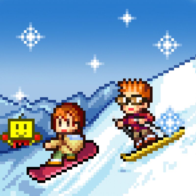 Front Cover for Shiny Ski Resort (iPad and iPhone)