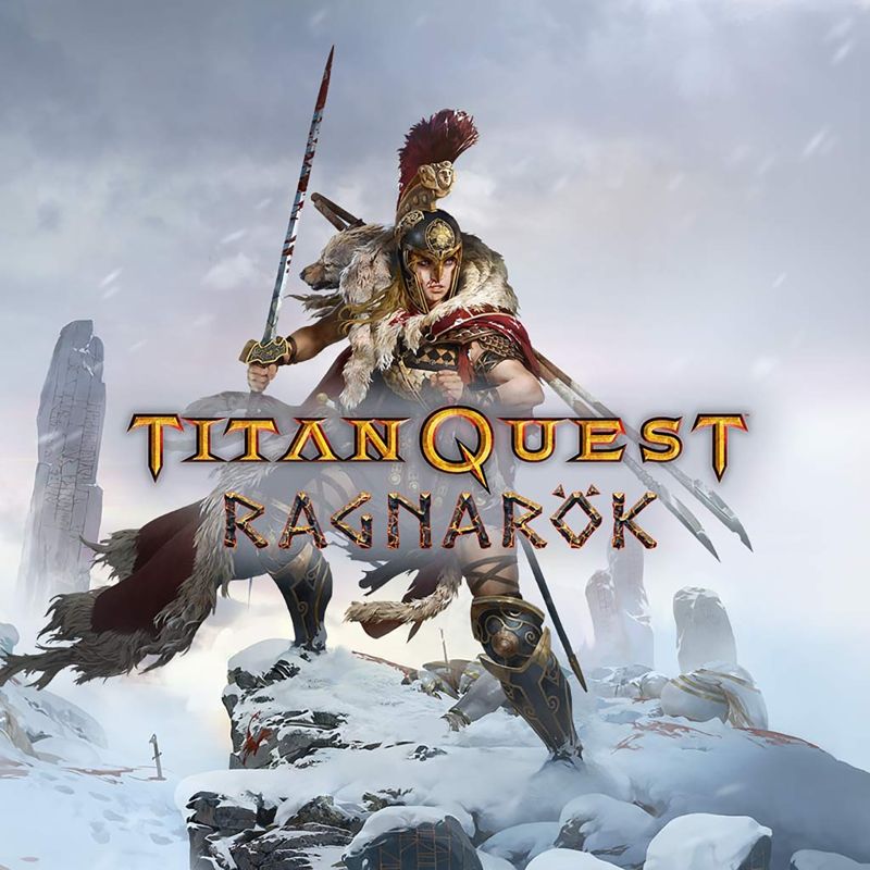Front Cover for Titan Quest: Anniversary Edition - Ragnarök (PlayStation 4) (download release)