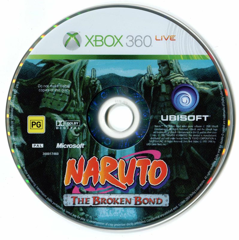 Media for Naruto: The Broken Bond (Xbox 360)