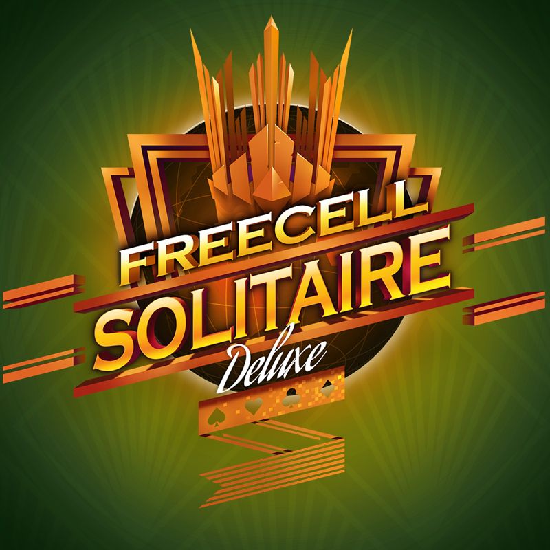 Front Cover for Freecell Solitaire Deluxe (Nintendo Switch) (download release)