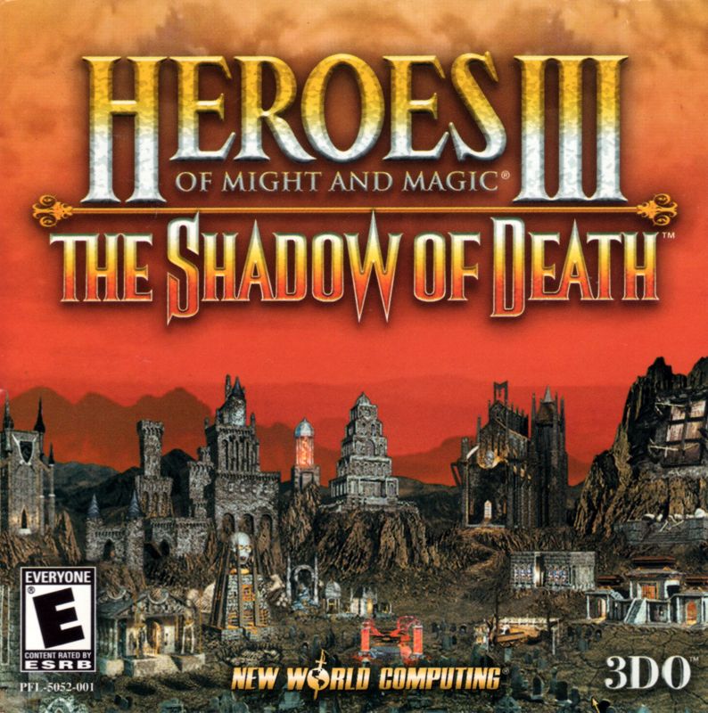 Other for Heroes of Might and Magic III: The Shadow of Death (Windows): Jewel Case - Front