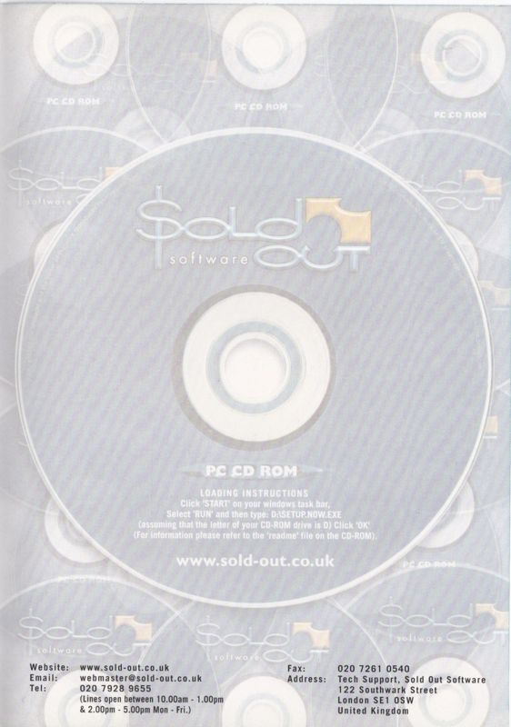 Inside Cover for 3D Pets 1 (Windows) (Sold Out Software (2001)): Right