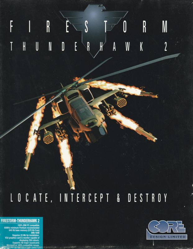 Front Cover for Thunderstrike 2 (DOS)