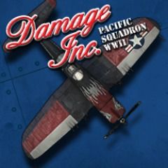 Front Cover for Damage Inc.: Pacific Squadron WWII - F4U-4 "Reaper" Corsair (PlayStation 3) (download release)