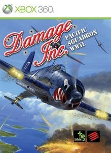 Front Cover for Damage Inc.: Pacific Squadron WWII - P-61 "Mauler" Black Widow (Xbox 360) (download release)