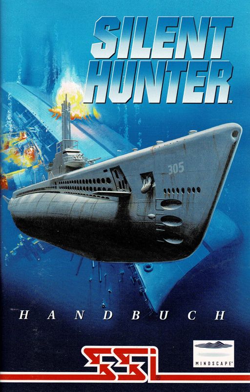 Manual for Silent Hunter (DOS): Front