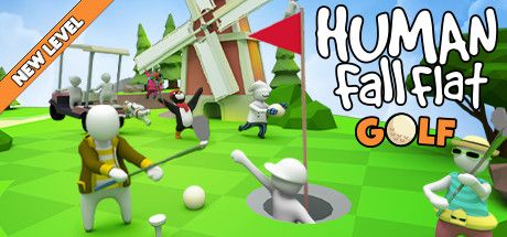Front Cover for Human: Fall Flat (Linux and Macintosh and Windows) (Steam release): New level: Golf