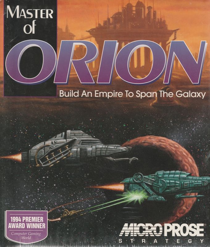 Front Cover for Master of Orion (DOS) (Original CD-ROM release)