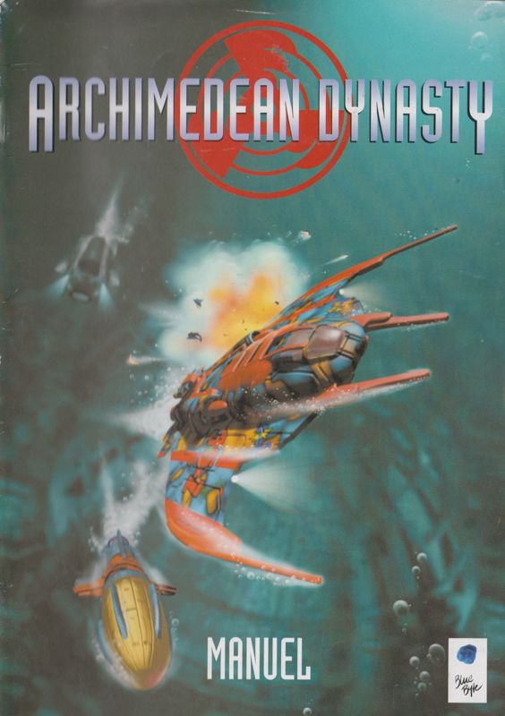 Manual for Archimedean Dynasty (DOS): Front (84-page)