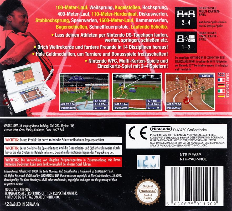 World Championship Games: A Track & Field Event cover or packaging ...