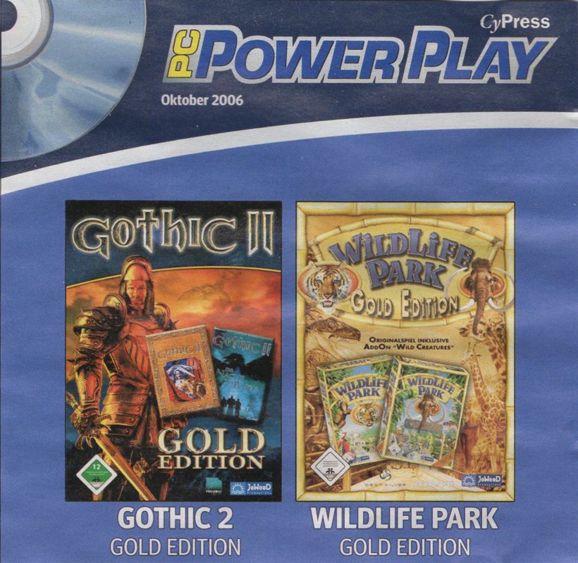 Other for Gothic II: Gold Edition (Windows) (PC PowerPlay 10/2006 covermount): Jewel case - front cover