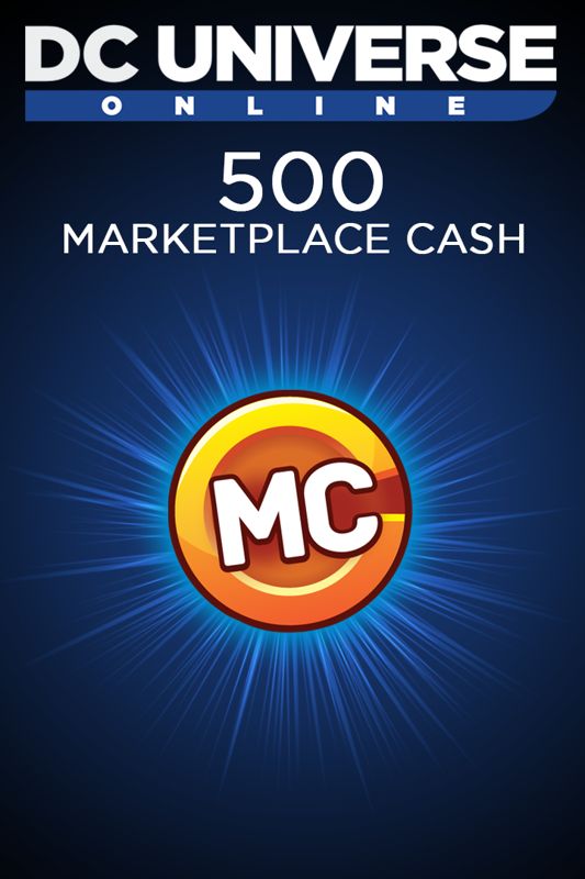 Front Cover for DC Universe Online: 500 Marketplace Cash (Xbox One) (download release)