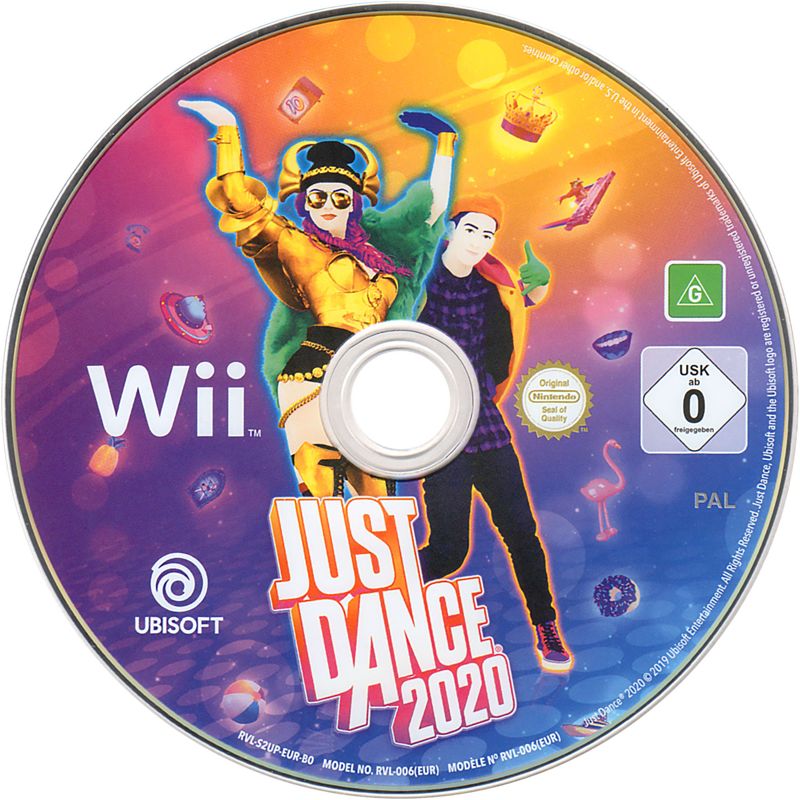 Just Dance 2020 cover or packaging material MobyGames