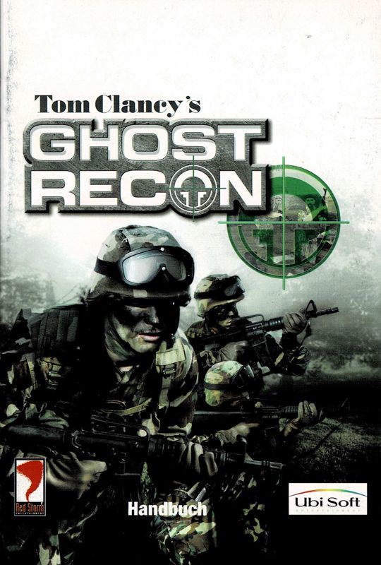 Manual for Tom Clancy's Ghost Recon: Collector's Pack (Windows): Tom Clancy's Ghost Recon - Front