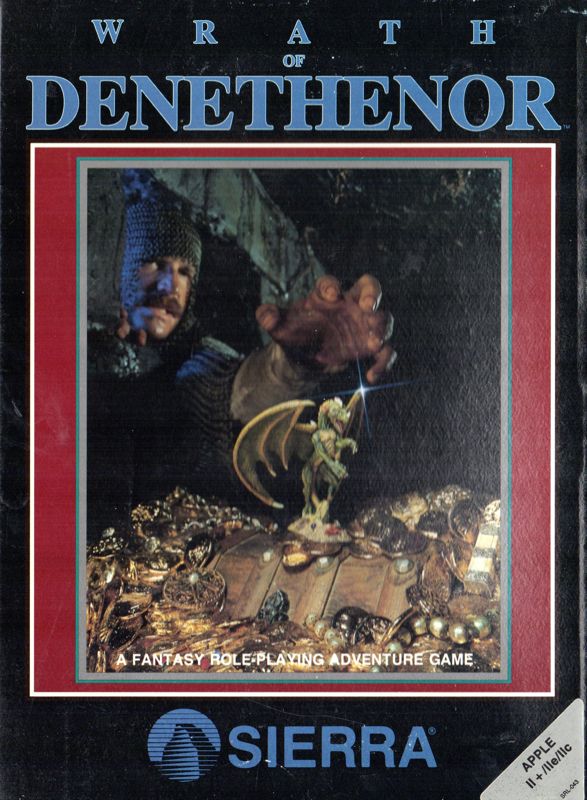 Front Cover for Wrath of Denethenor (Apple II)
