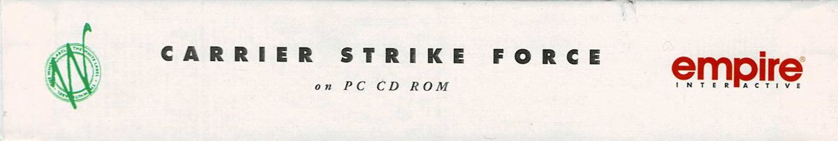 Spine/Sides for Navy Strike (DOS) (The White Label Release): Top