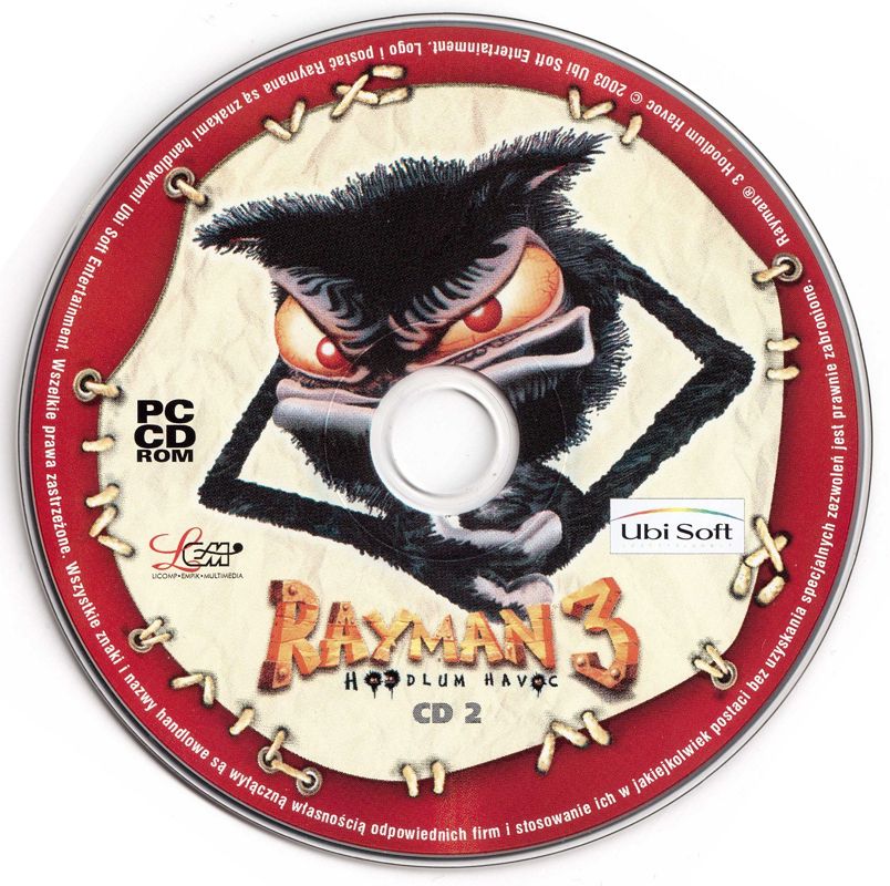 Media for Rayman 3: Hoodlum Havoc (Windows): CD 2