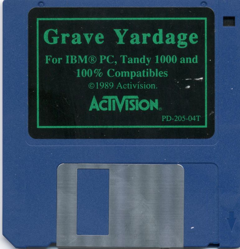 Media for Grave Yardage (DOS) (3.5" Release)
