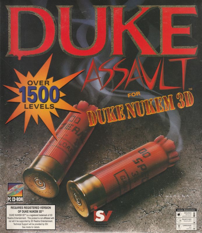 Front Cover for Duke Assault (DOS)