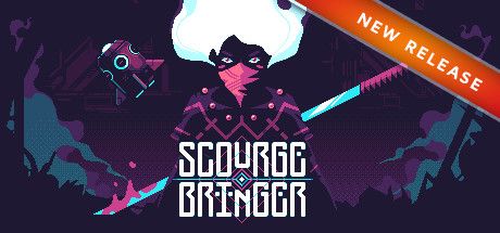 Front Cover for ScourgeBringer (Linux and Macintosh and Windows) (Steam release): 3rd version - "New Release" updated cover art