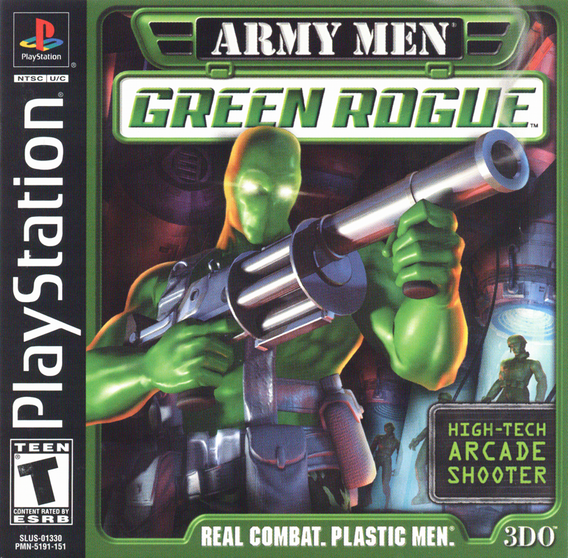 Front Cover for Army Men: Green Rogue (PlayStation)