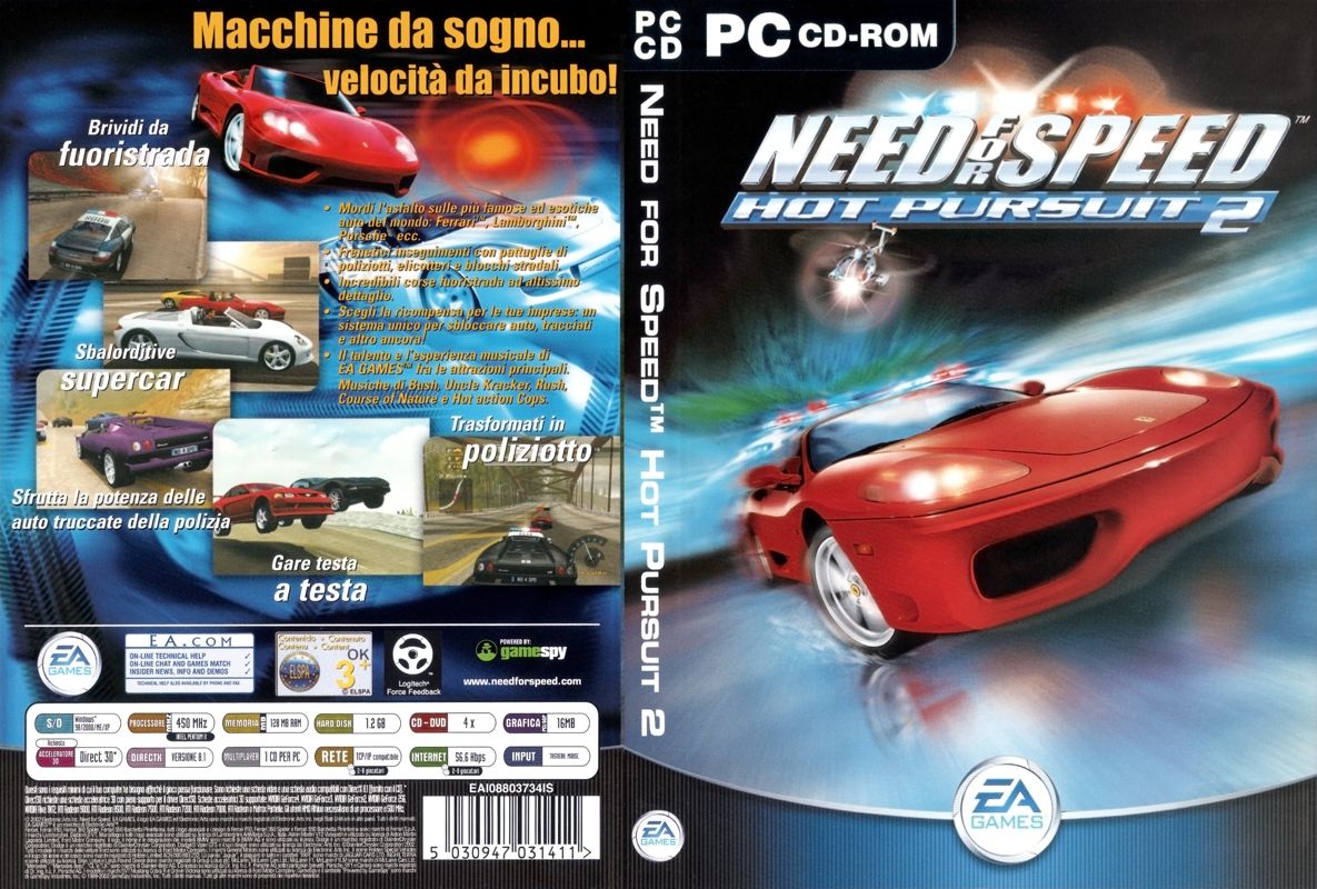 Full Cover for Need for Speed: Hot Pursuit 2 (Windows)