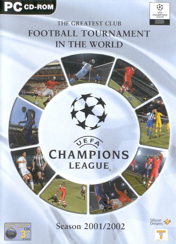 Front Cover for UEFA Champions League Season 2001/2002 (Windows)