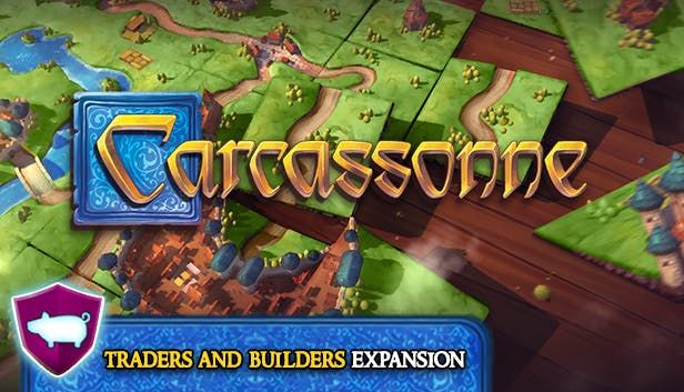 Front Cover for Carcassonne: Traders and Builders Expansion (Windows) (Humble Store release)