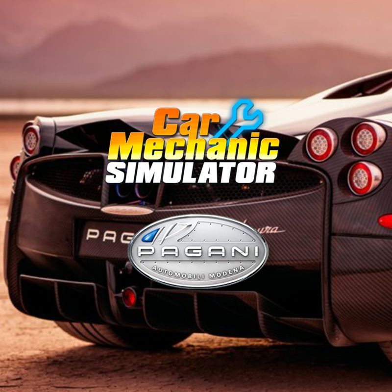 Front Cover for Car Mechanic Simulator 2018: Pagani (PlayStation 4) (download release)