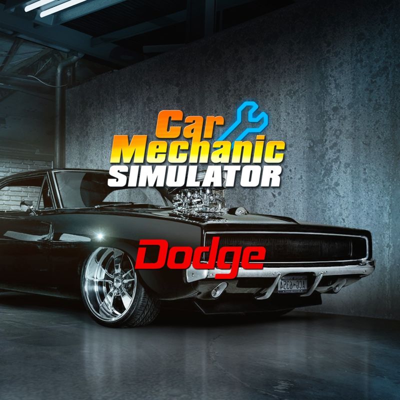 Front Cover for Car Mechanic Simulator 2018: Dodge (PlayStation 4) (download release)