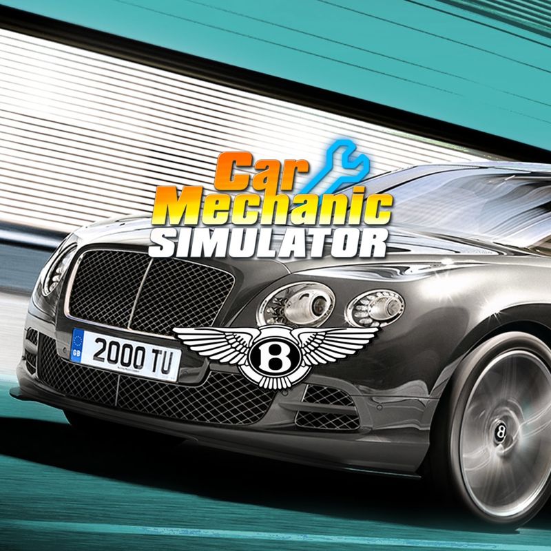 Front Cover for Car Mechanic Simulator 2018: Bentley (PlayStation 4) (download release)