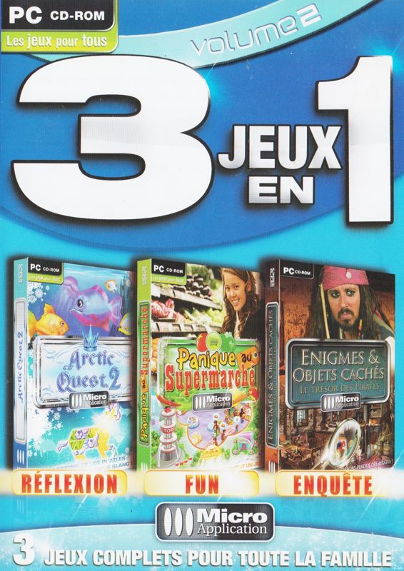 Front Cover for 3 jeux en 1: Volume 2 (Windows)