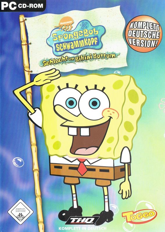 Front Cover for SpongeBob SquarePants: Battle for Bikini Bottom (Windows)