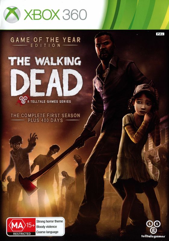 Front Cover for The Walking Dead: The Complete First Season Plus 400 Days (Xbox 360)