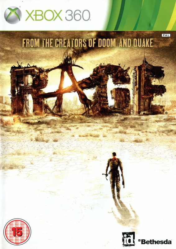 Front Cover for Rage (Xbox 360)