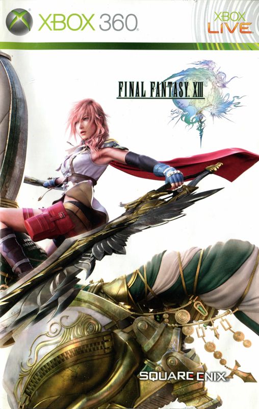 Final Fantasy XIII cover or packaging material MobyGames